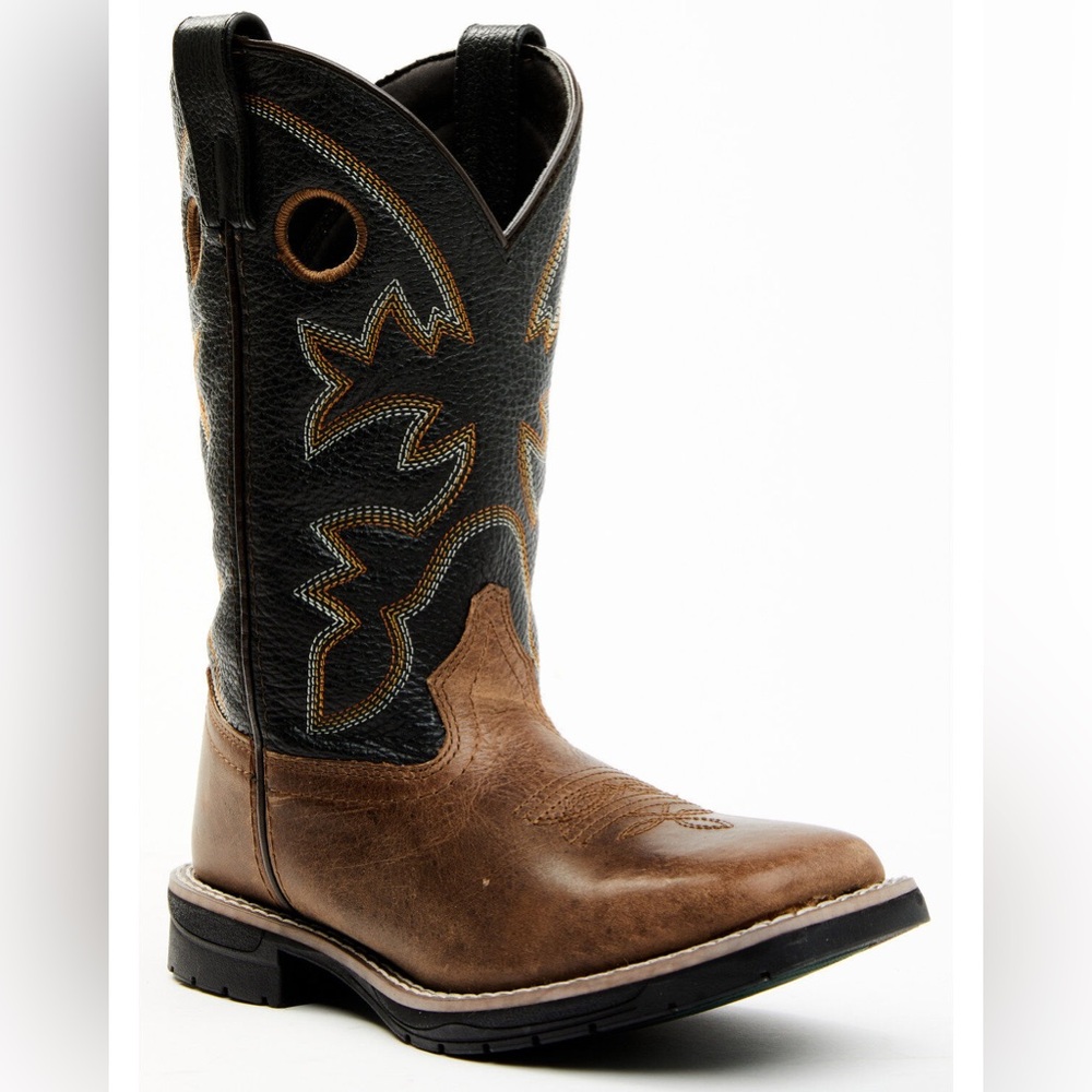 CODY JAMES LITTLE BOYS' KNOX WESTERN BOOTS - BROAD SQUARE TOE size 1
